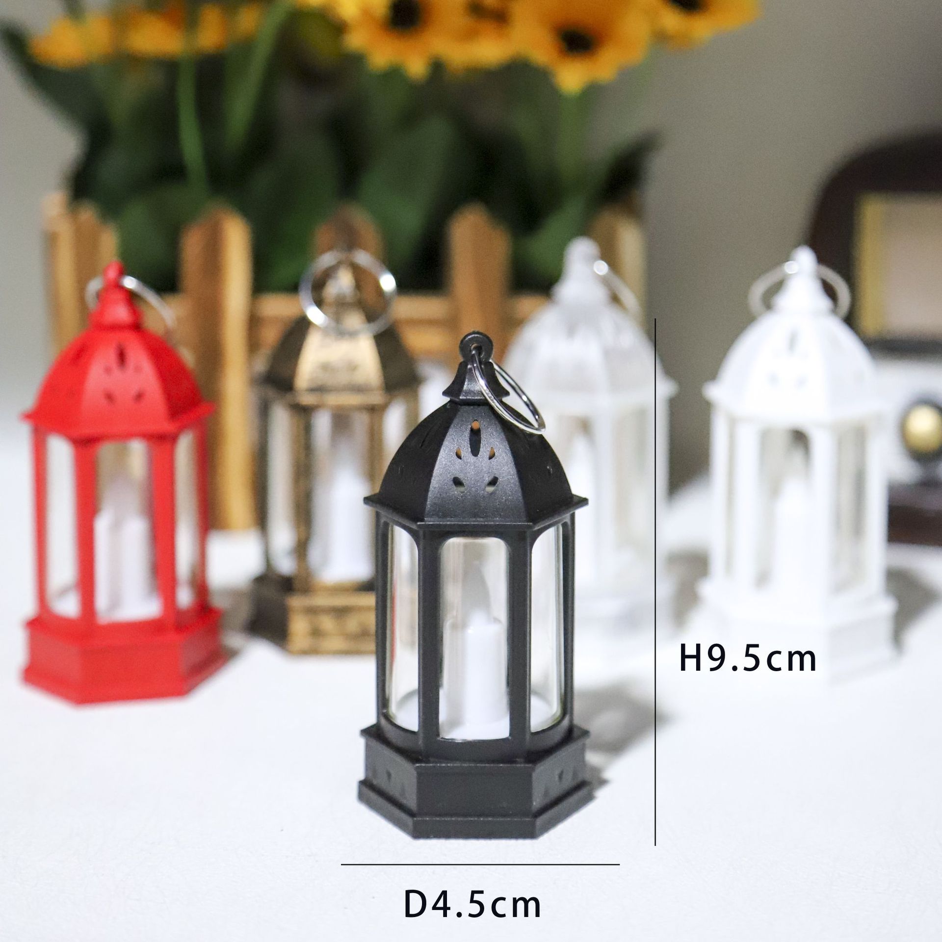 Holiday Candle Set - Mini Lampe d'Ambiance Créative, Bougie Électronique