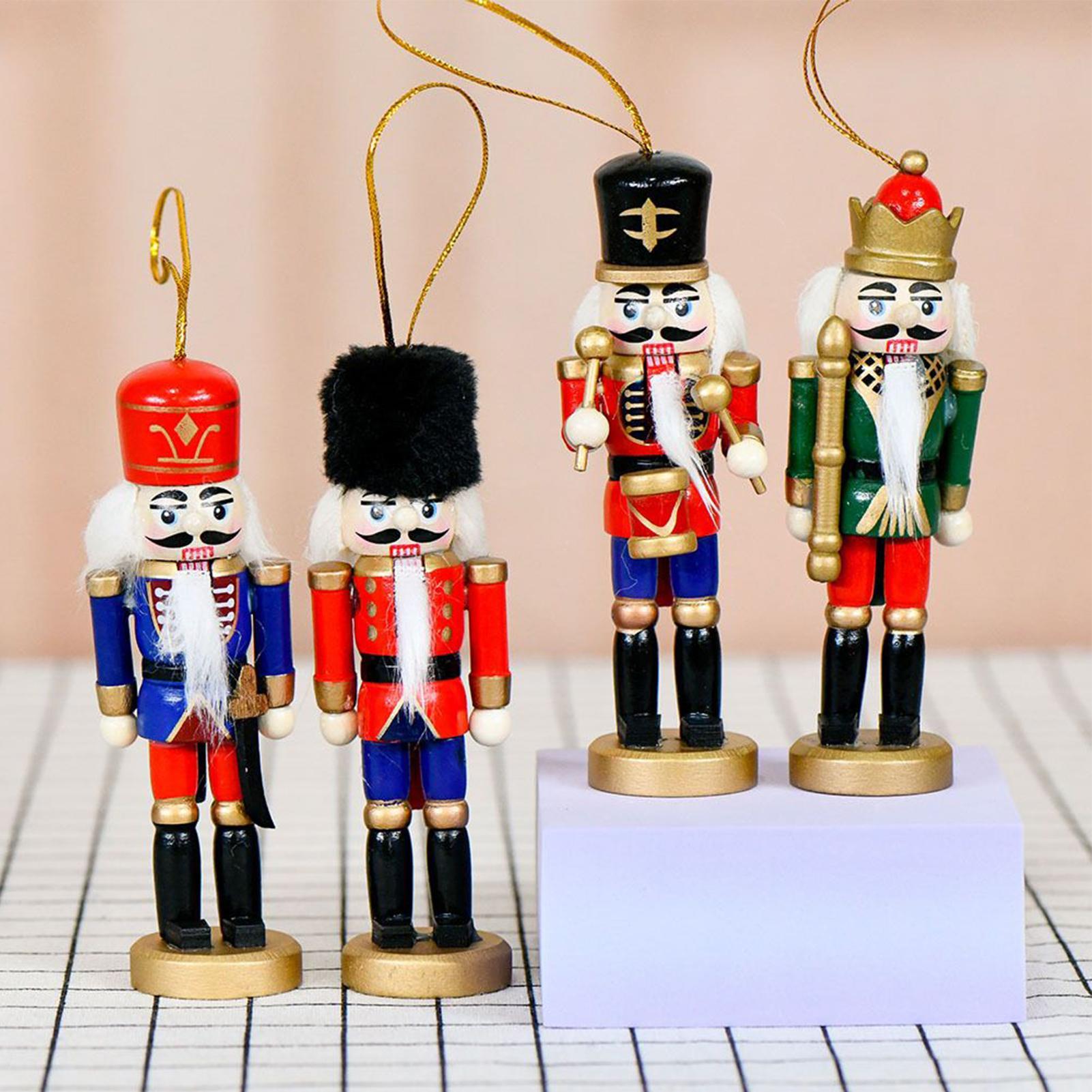 Nutcracker Figurine - Casse-noisette ornements de noël casse-noisette en