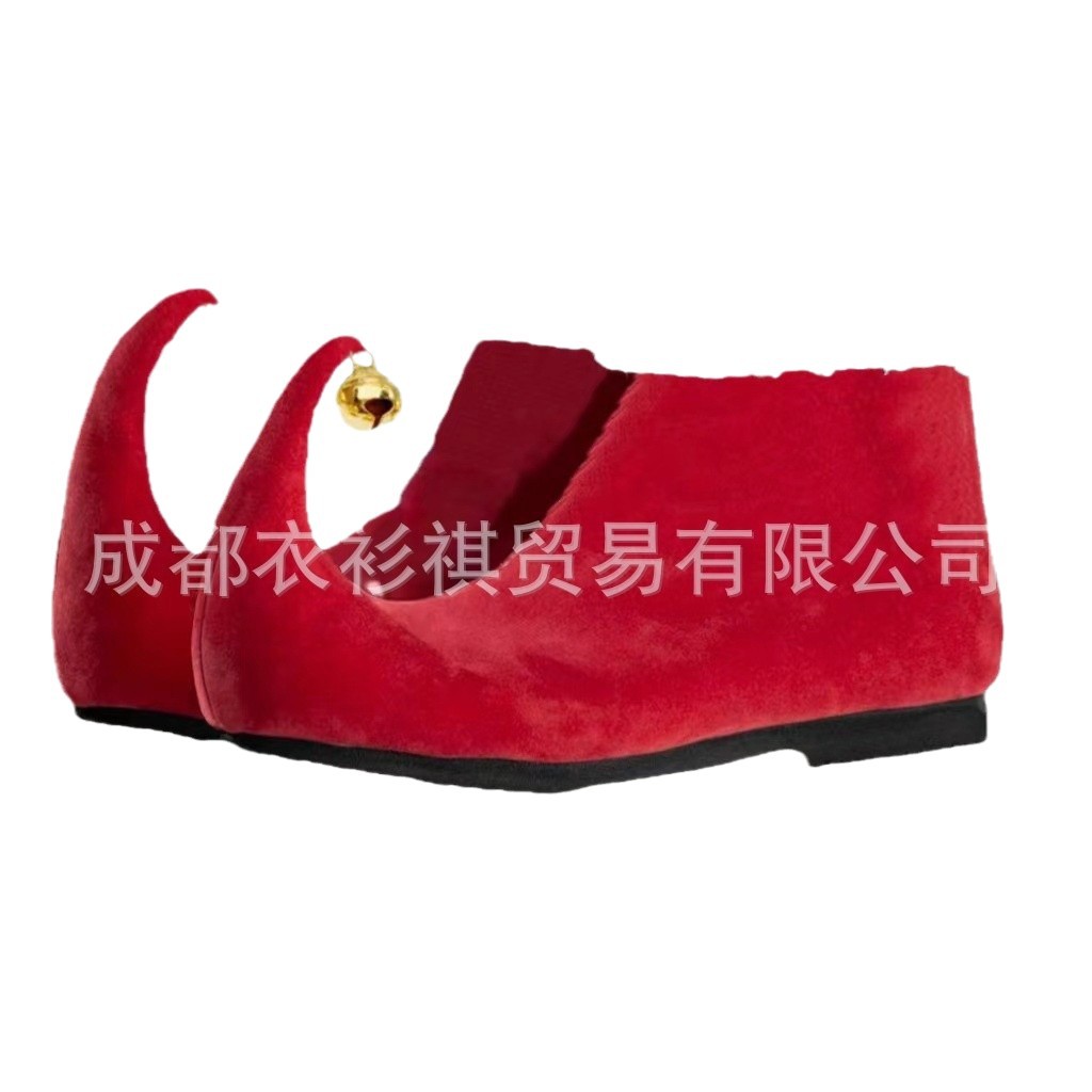 Elf Costume Christmas - Chaussures de noël pour adultes, elfe,