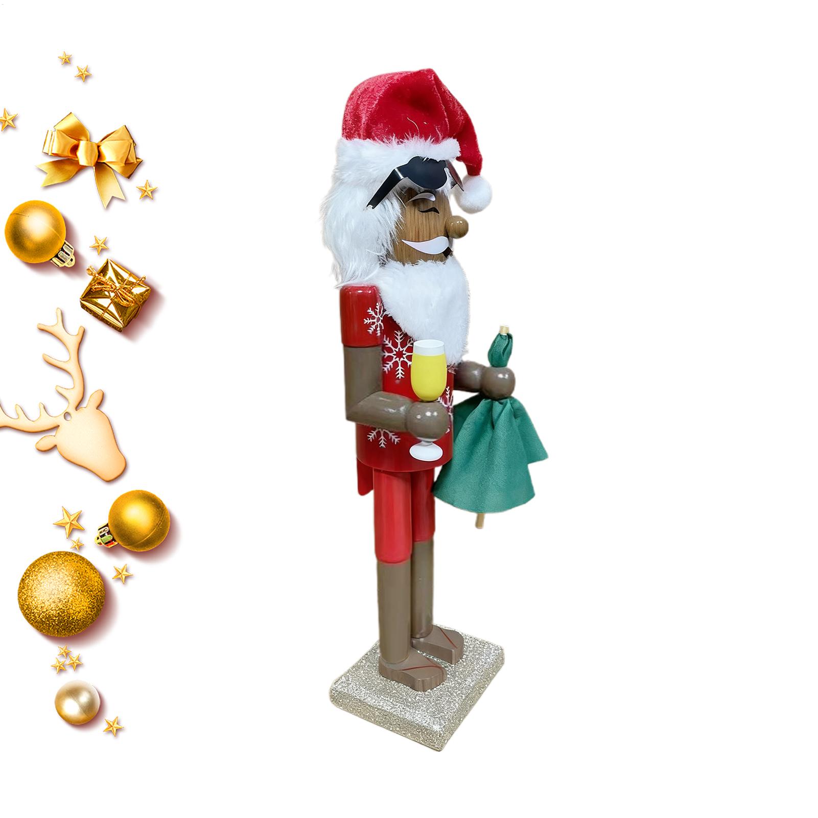 Nutcracker Figurine - Casse-noisette décorative de noël, père noël