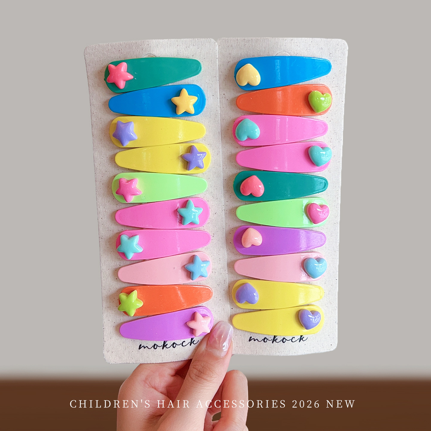 Ornament Ball Set - Lot de 10 pinces à cheveux