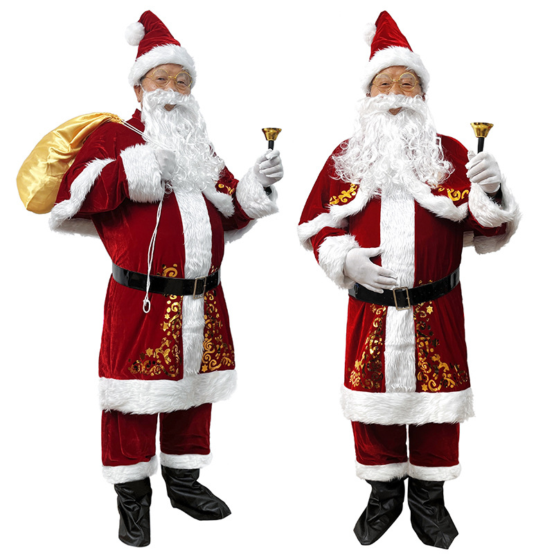 Elf Costume Christmas - Costume de père noël pour hommes