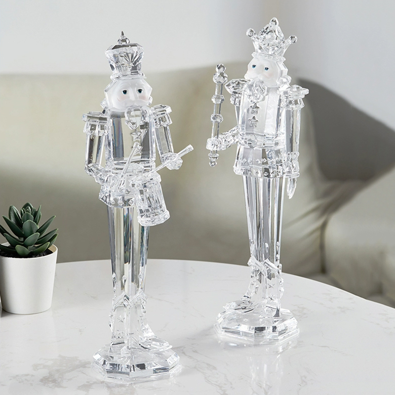 Nutcracker Figurine - Statues de personnages en acrylique, ornement