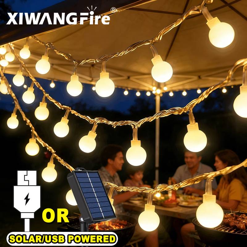 Guirlandes lumineuses solaires - Christmas Lights Outdoor avis et prix