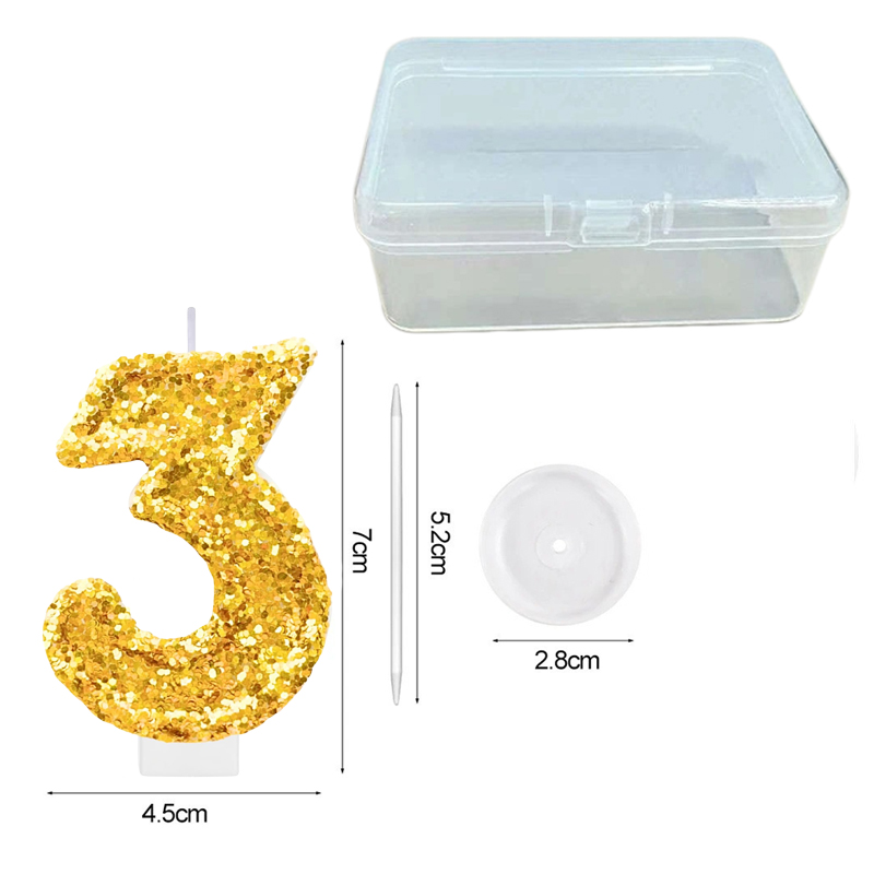 Bougie d'anniversaire numériqu - Holiday Candle Set avis et prix