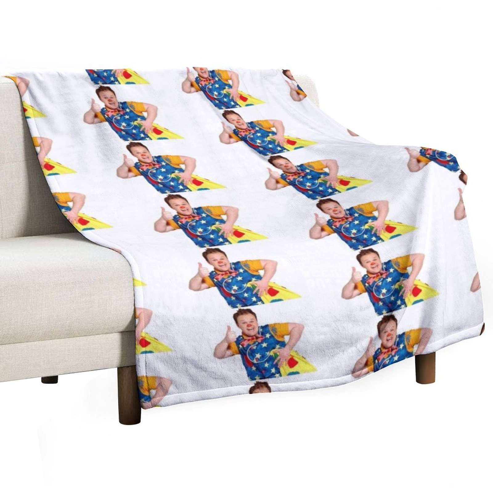 Couverture Mr Tumble Throw Bla - Christmas Throw Blanket avis et prix