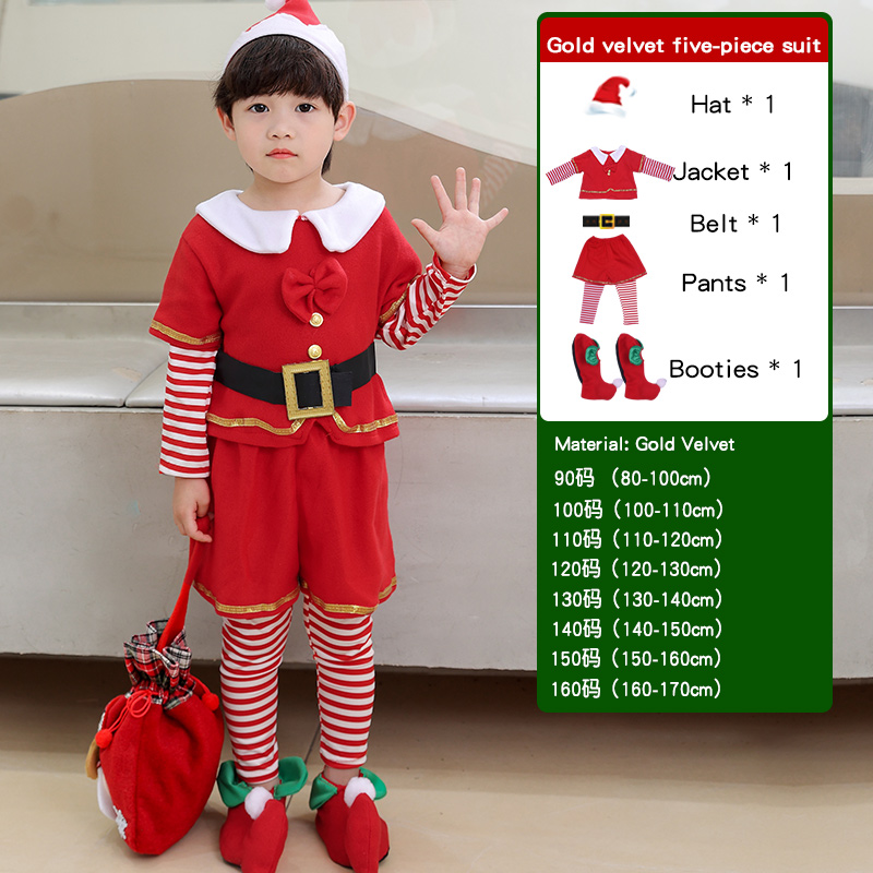 Ensemble elfe de Noël pour enf - Elf Costume Christmas avis et prix