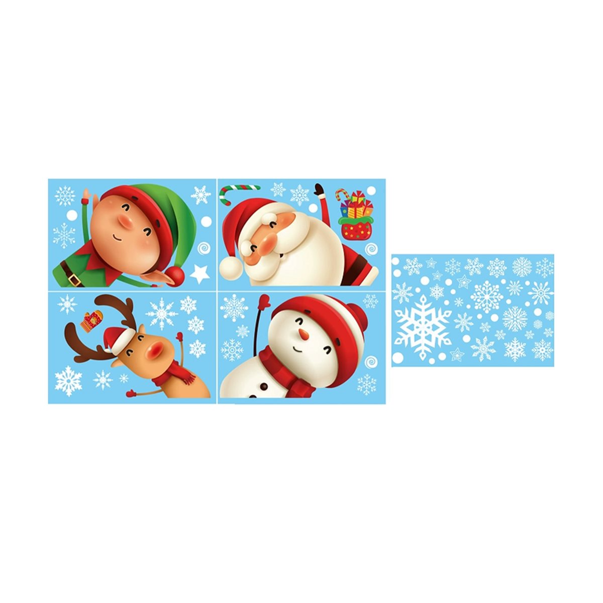 Nouveauté : 80 autocollants de - Snowflake Window Decal avis et prix