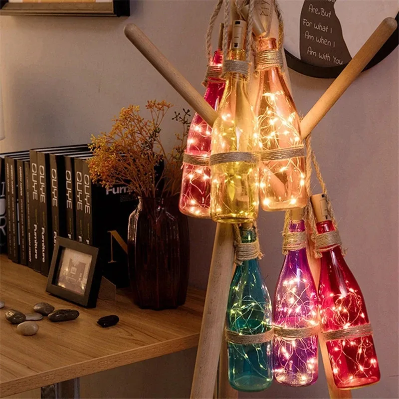 6 pièces 20led bouteille de vi - Led Fairy String Lights avis et prix