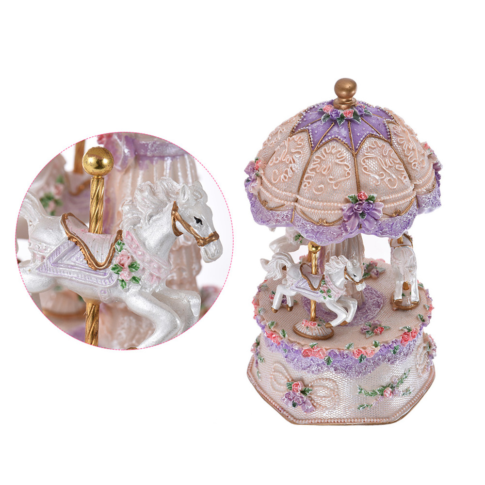 Carrousel rotatif de luxe avec - Snow Globe Musical avis et prix