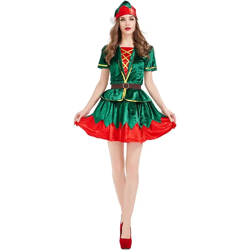Costume d'elfe vert de noël po - Elf Costume Christmas avis et prix