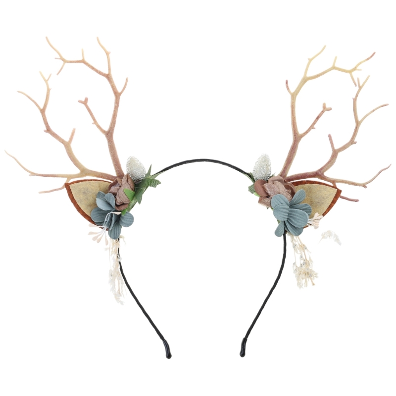 Cerceau cheveux en forme bois  - Reindeer Antlers Headband avis et prix