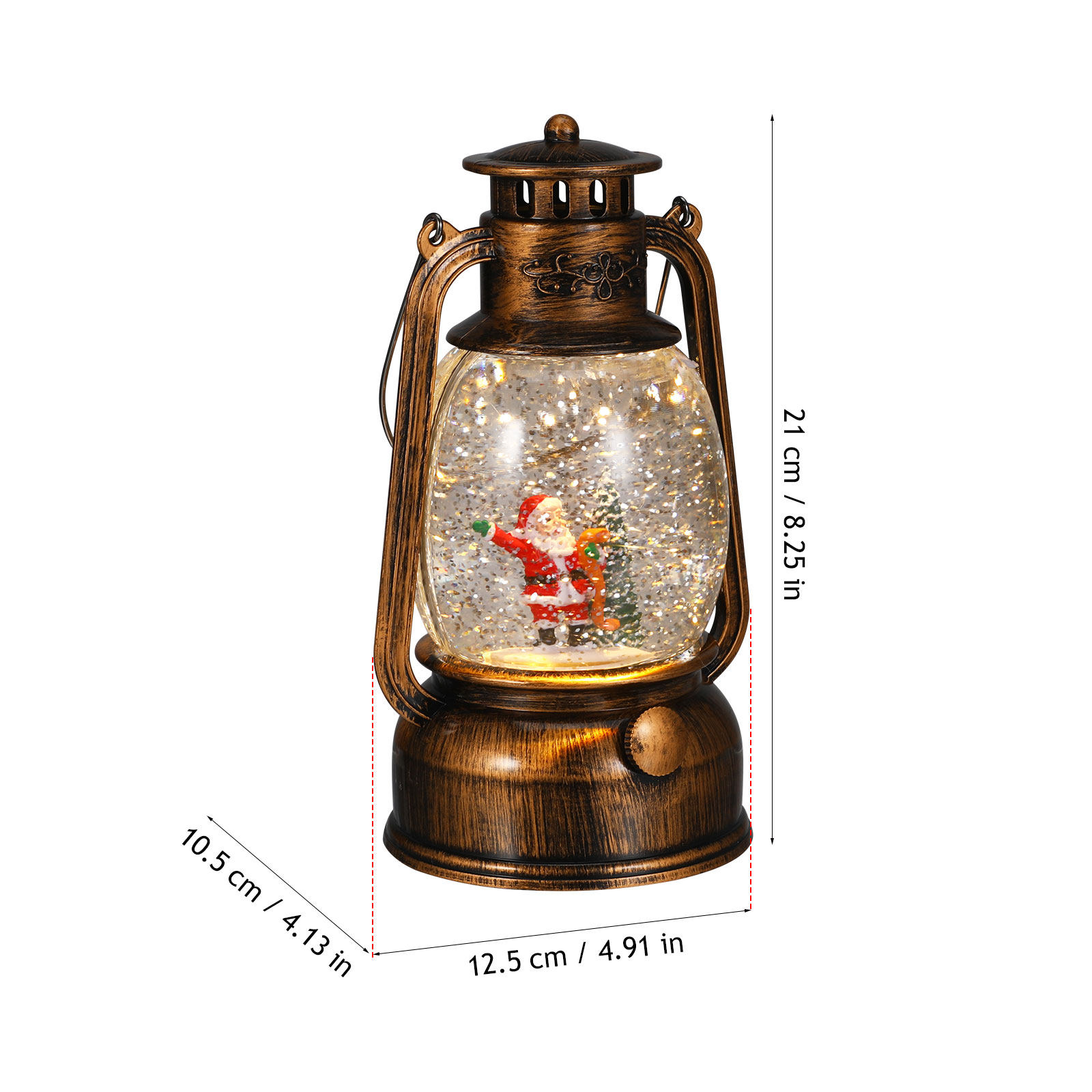 Lanterne musicale lumineuse en - Snow Globe Musical avis et prix