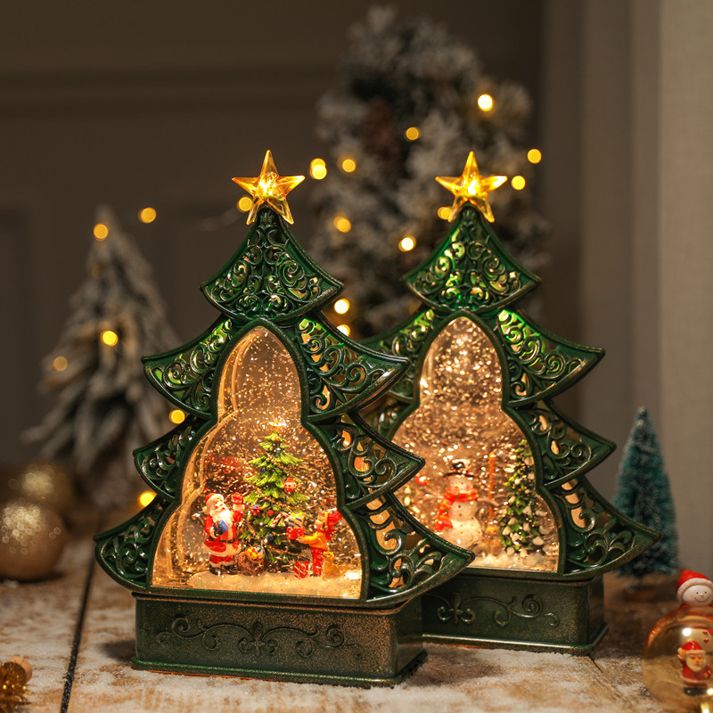 Boule à neige pour arbre de no - Snow Globe Musical avis et prix