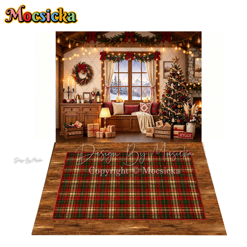 Mocsicka Toile de fond de phot - Christmas Throw Blanket avis et prix