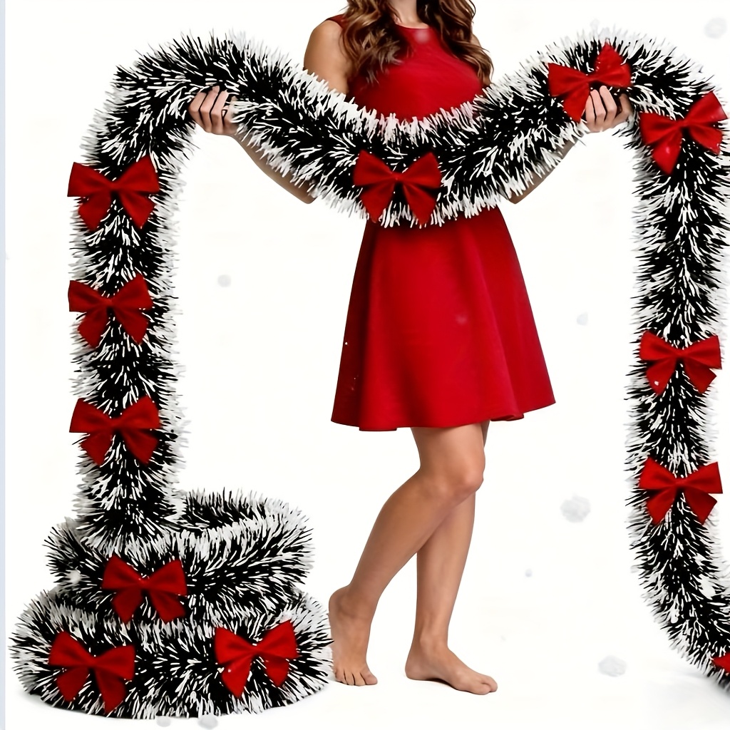 Guirlande de noël artificielle - Tinsel Garland Decoration avis et prix