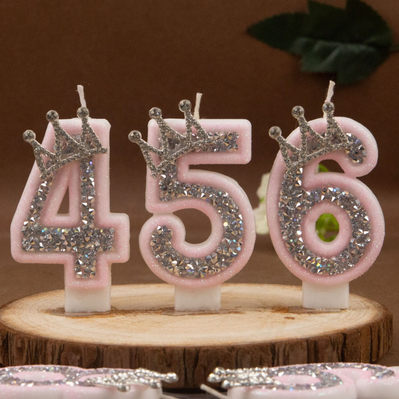 Bougies numériques 0-9, couron - Holiday Candle Set avis et prix