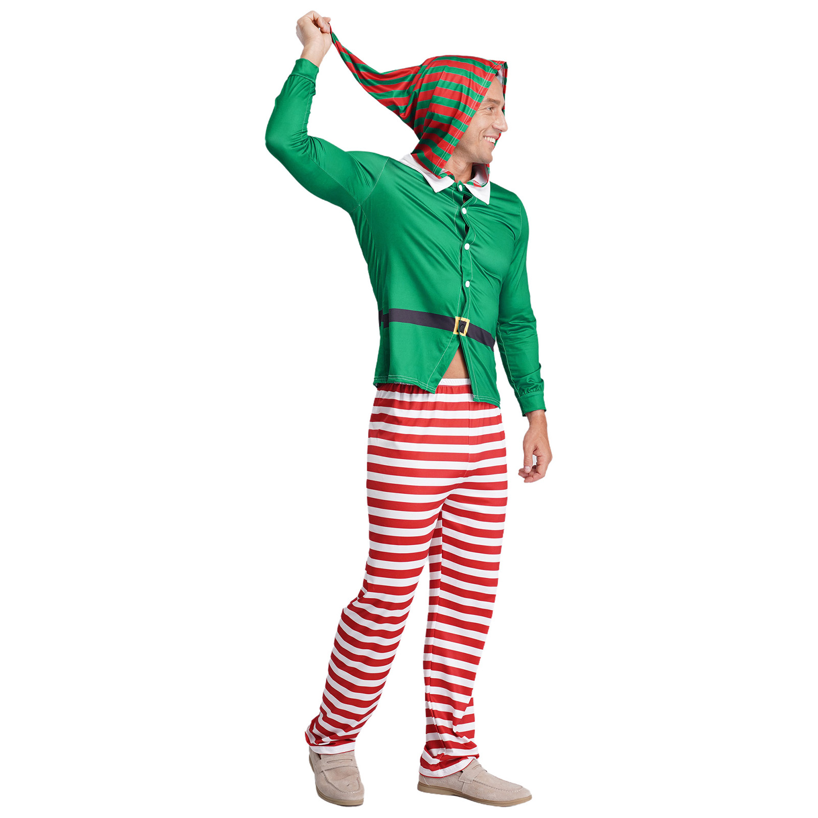 Pyjama elfe de noël pour homme - Elf Costume Christmas avis et prix