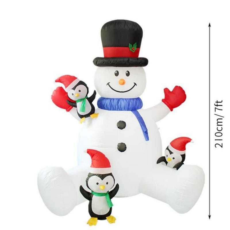 Bonhomme de neige gonflable de - Christmas Lights Outdoor avis et prix