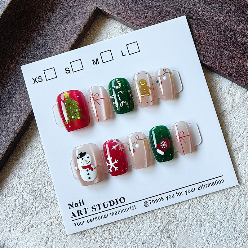 10 pièces noël demi à la main  - Christmas Tree Artificial avis et prix