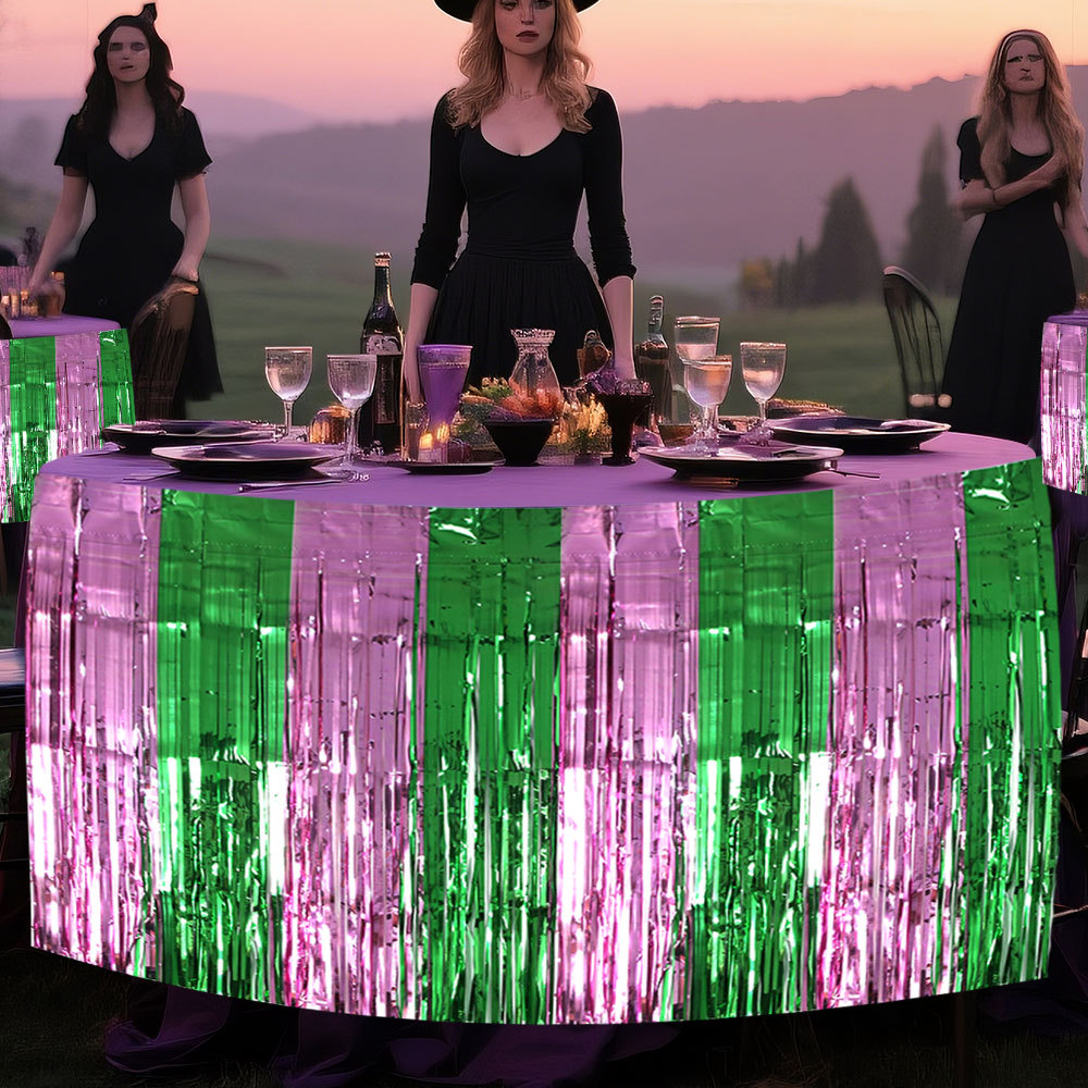 Décor de table de fête de sorc - Tinsel Garland Decoration avis et prix