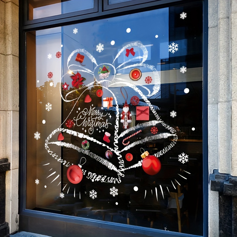 Autocollants de Noël Flocons d - Snowflake Window Decal avis et prix