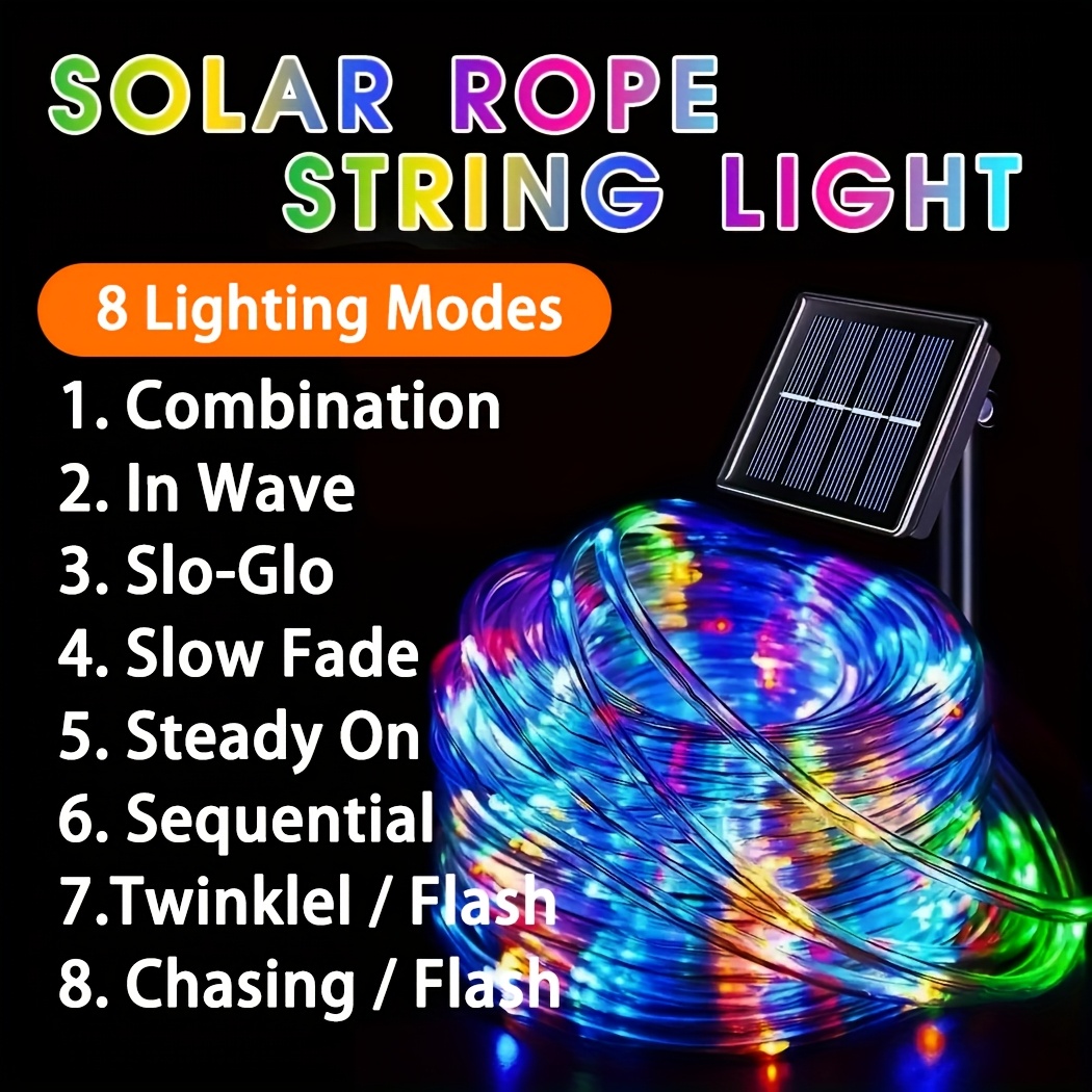 Guirlandes lumineuses solaires - Led Fairy String Lights avis et prix