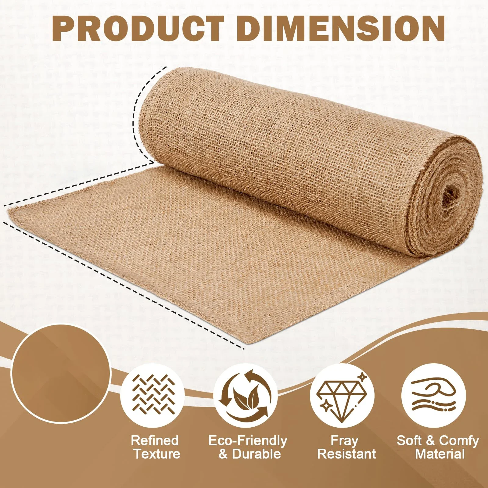 Nouveau Rouleau de Toile de Ju - Christmas Table Runner avis et prix