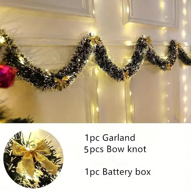 Guirlande de guirlandes de noë - Tinsel Garland Decoration avis et prix